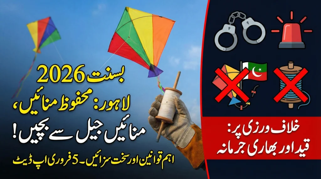Basant 2026 – Celebrate Safely & Avoid Jail! Important Rules, Bans & Penalties Everyone Must Follow